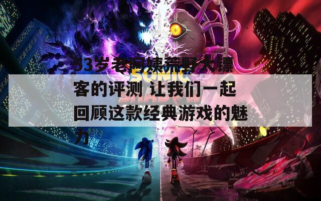 53岁老阿姨荒野大镖客的评测 让我们一起回顾这款经典游戏的魅力
