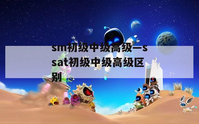 sm初级中级高级—ssat初级中级高级区别